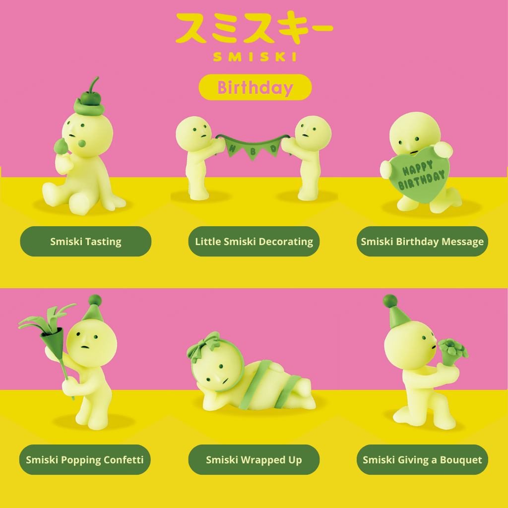 Smiski Birthday - (1pcs)