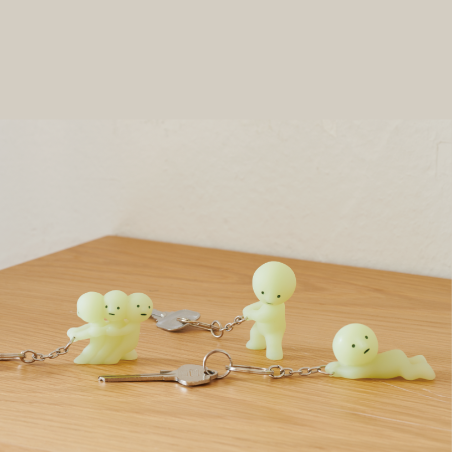 Porte-clés Smiski - Grabbing - Smiski Shop