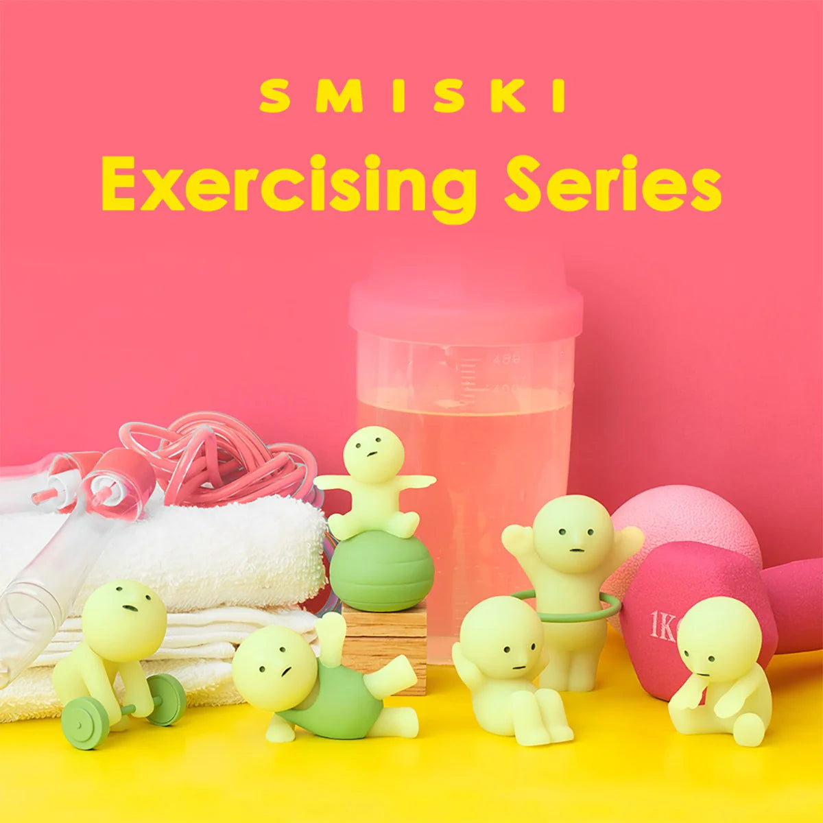 Smiski Exercising